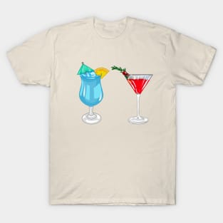 Cocktail cartoon illustration T-Shirt